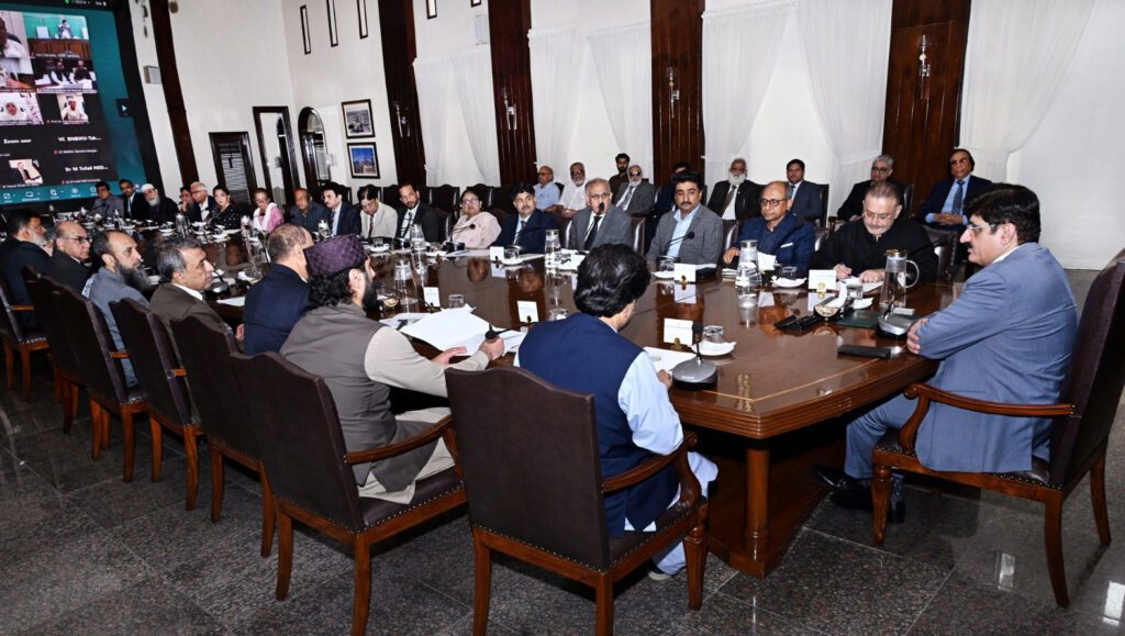 سندھ کے 64 سرکاری و نجی جامعات کے وائس چانسلرز کا اجلاس