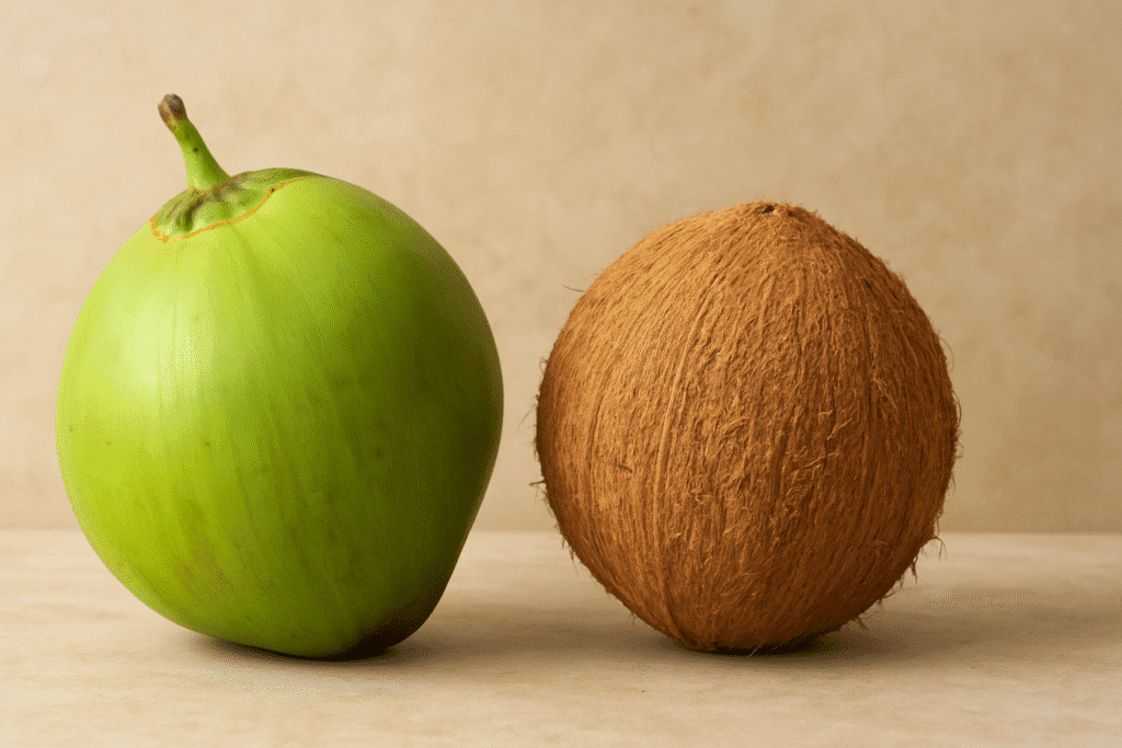 ناریل کا دودھ یا پانی