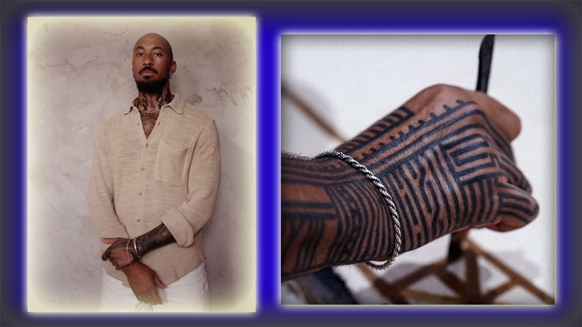 نائجیریا کا قدیم ٹیٹو آرٹ : وینیہ کے آرٹسٹ ایمانوئل آئٹم کا Uli اور Nsibidi ڈیزائنز کے ذریعے افریقی شناخت سے جڑنے والا منفرد فن۔