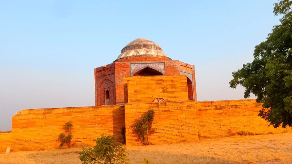 Makli Necropolis in Thatta Sindh showing historic tombs and Islamic architecture, a UNESCO World Heritage Site in Pakistan