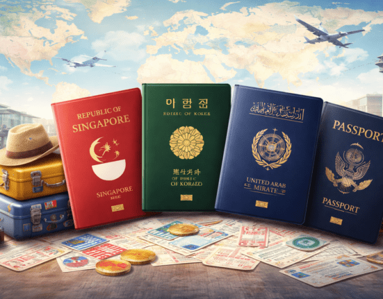 Most powerful passports in the world 2026 according to Henley Passport Index