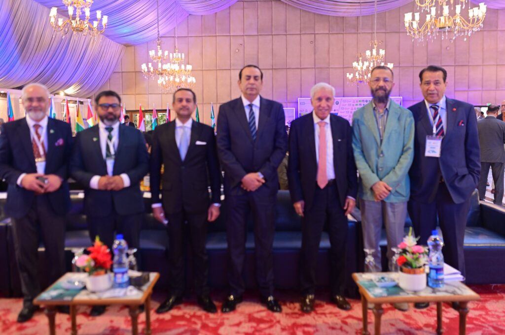 Delegates and speakers at the Sustainable Tourism Forum and Expo 2026 in Karachi discussing community development and sustainable tourism