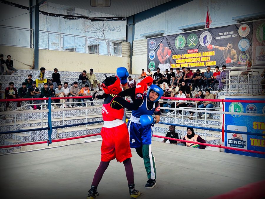 Lyari’s talent took control of the ring, delivering thrilling contests.