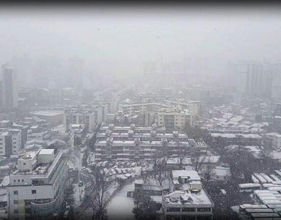 Smog and air pollution in Pakistan affecting human health with PM2.5 levels rising in major cities