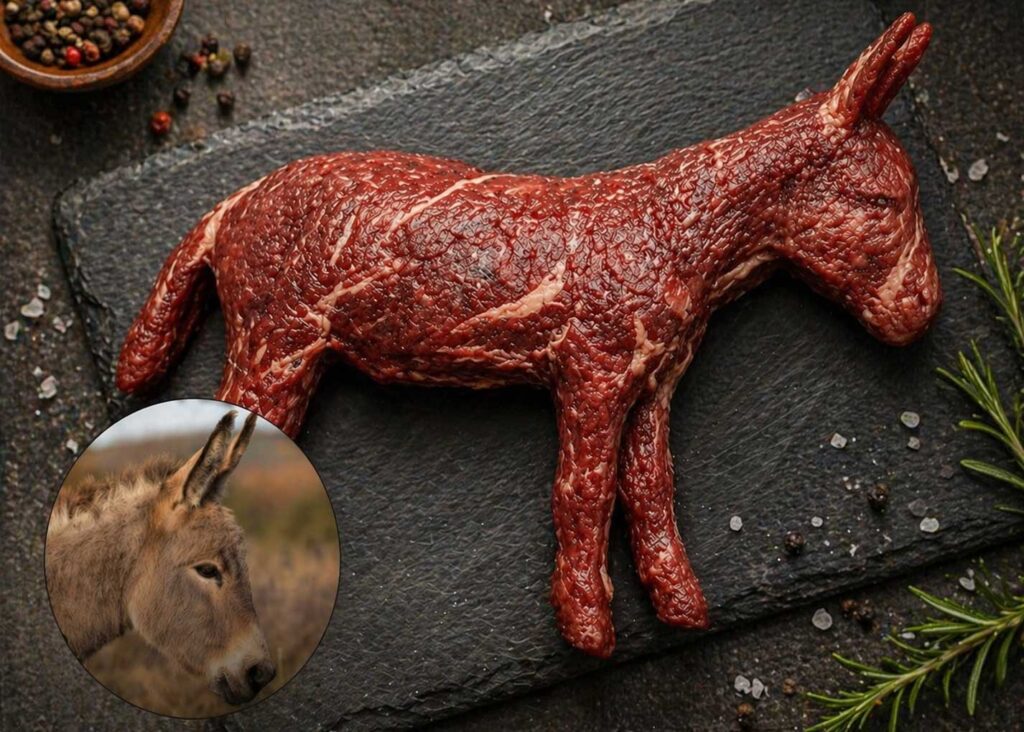 Donkey meat and hides export approval