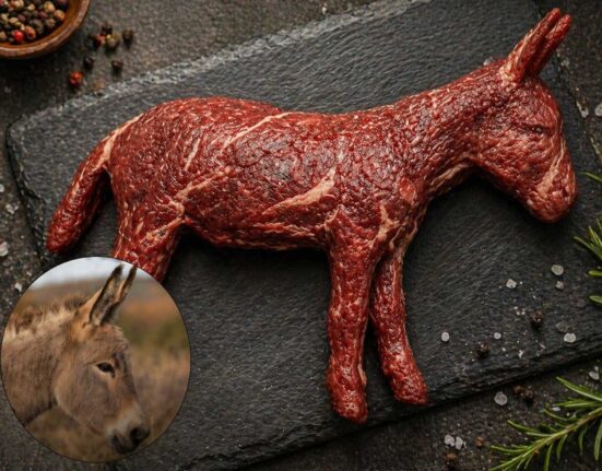 Donkey meat and hides export approval