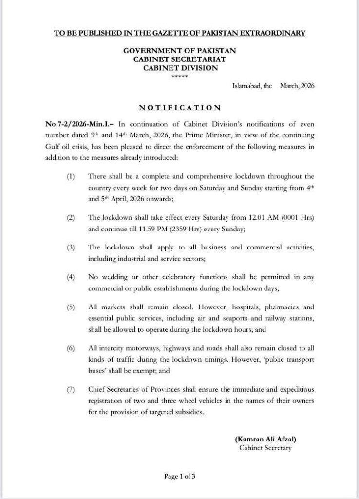 Lockdown notification declared fake, government denies viral social media claim