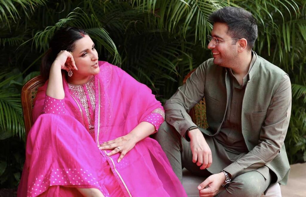 Parineeti’s husband Raghav Chadha’s move to join the BJP proves costly.