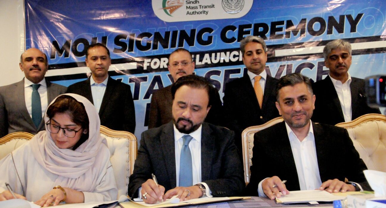 Launch of EV Taxi Service in Sindh: Memorandum of Understanding Signed