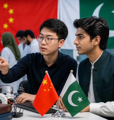 Pakistani student research China Pakistan cooperation progress