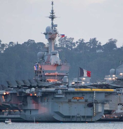 France Hormuz mission carrier deployment