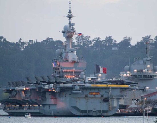 France Hormuz mission carrier deployment