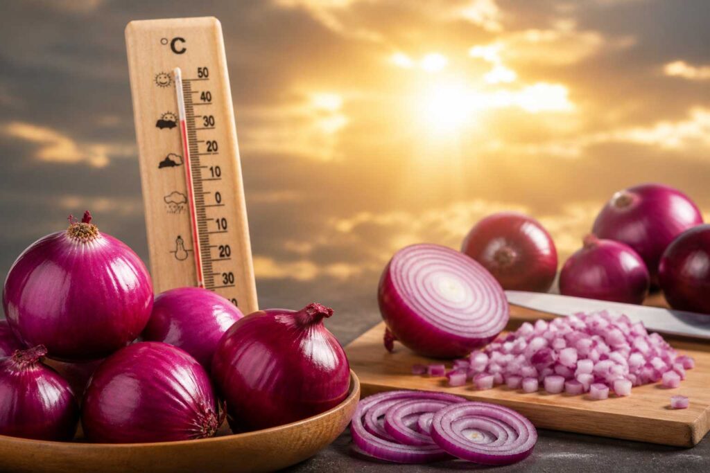 Red Onion: Natural Summer Heat Protection Food