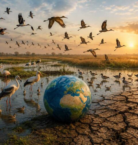 “Migratory Birds: A Warning Bell for Earth’s Ecosystem”