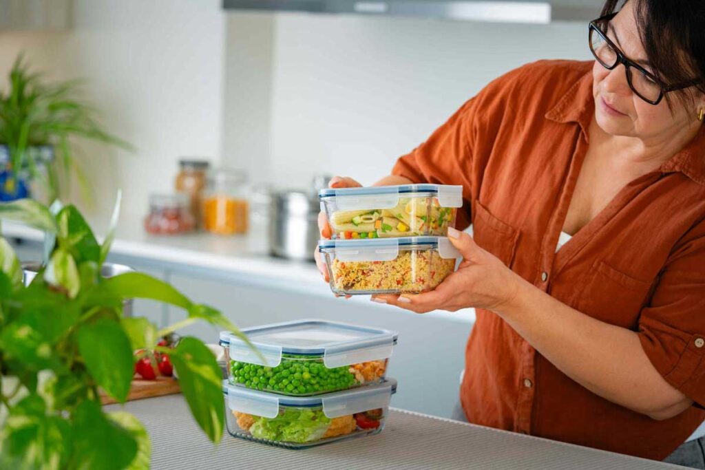 Storing leftover food in plastic containers poses a major health risk